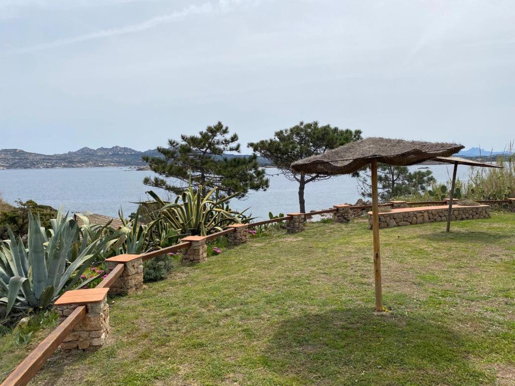 Casa Mughetto R5055 Seafront, Private Sea Access, Swimming Pool Villa La Maddalena  Bagian luar foto