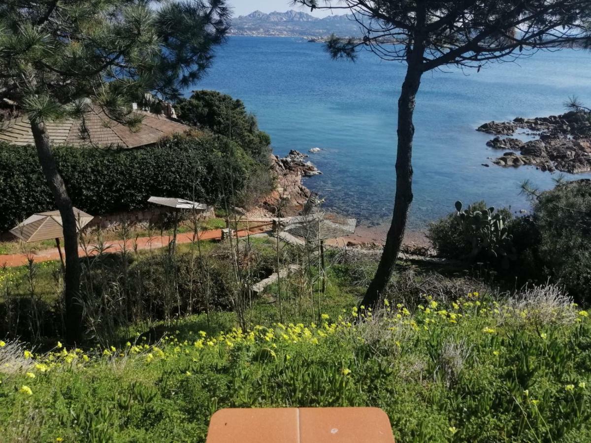 Casa Mughetto R5055 Seafront, Private Sea Access, Swimming Pool Villa La Maddalena  Bagian luar foto